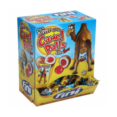 Fini Camel Balls Extra Sour Bubble Gum 200er 1kg Fini