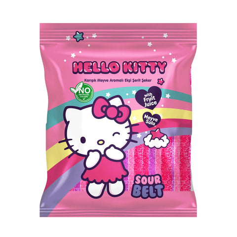 Hello Kitty Sour Belt 79g Hello Kitty