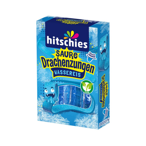 Hitschies Saure Drachenzungen Wassereis Blau 400ml Hitschies