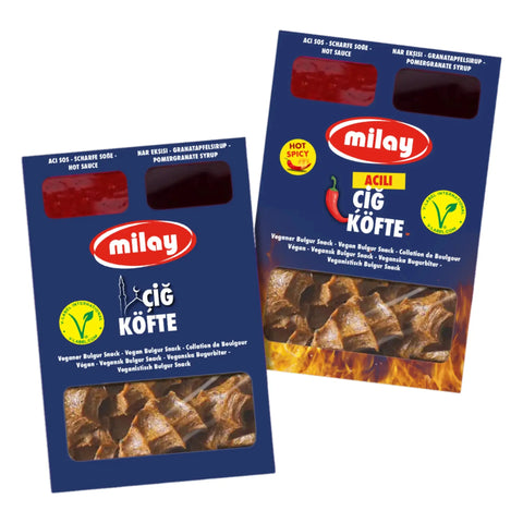 Milay Cig Köfte Veganer Bulgur Snack 400g - scharf Milay