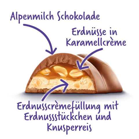 Milka Schokolade Peanut Caramel - 5x37g Milka