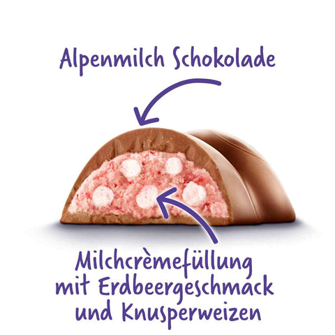 Milka Strawberry Riegel - 5x37g Milka