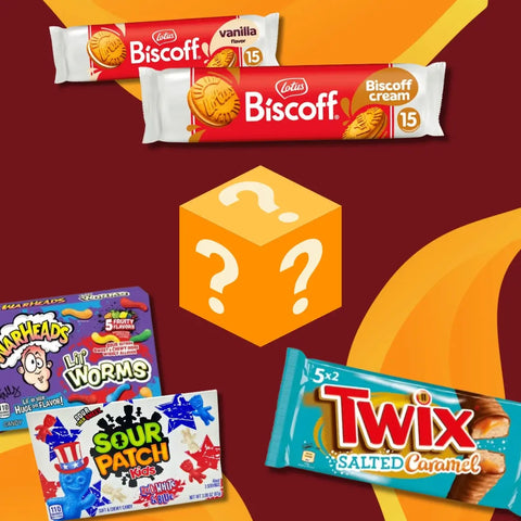 Mystery Box: Süßigkeiten Foodpaket