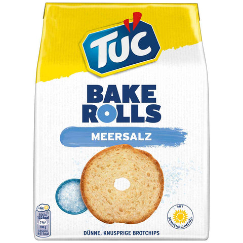 Tuc Bake Rolls Meersalz 150g Tuc