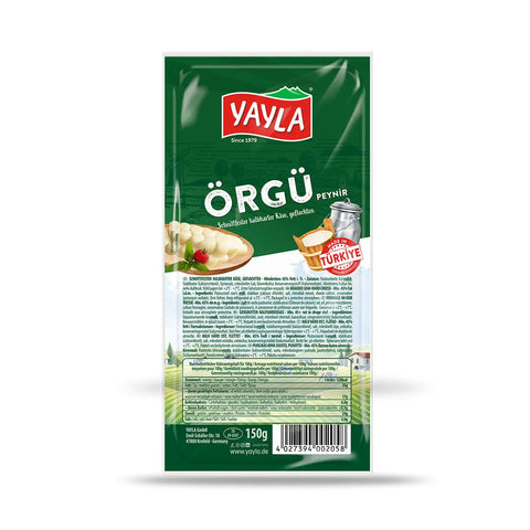 Yayla Geflochtener Käse - Örgü Peynir 150g Yayla