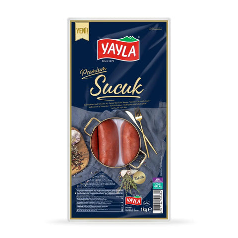 Yayla Premium Knoblauchwurst nach Türkischer Art 1kg Yayla