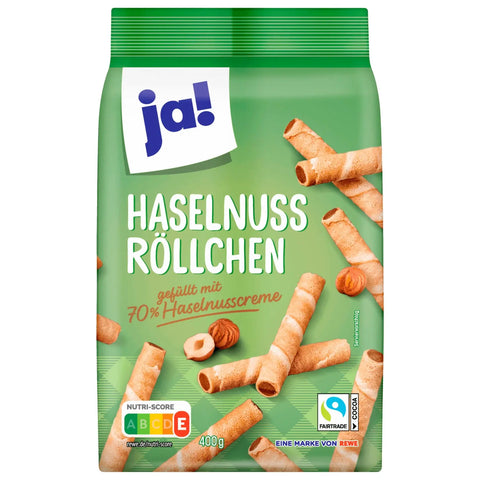 ja! Haselnussröllchen 400g Nestle