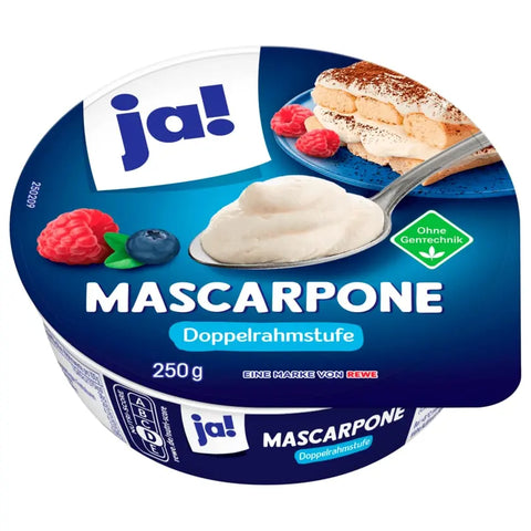 ja! Mascarpone 250g ja!